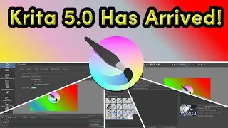 Krita 5.0 is HERE! 5 New Things you should know.