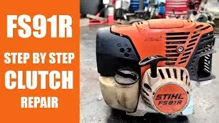 STIHL FS91R Trimmer Head Won't Stop Spinning - Let's Fix It!