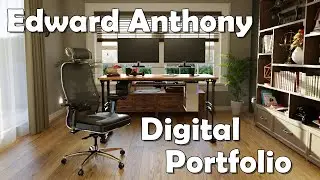Edward Anthony 3D Standing Desk Animation