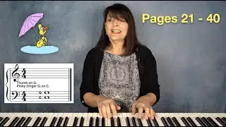 BEST BEGINNING PIANO BOOK FOR KIDS (Pages 21 - 40) • Beginning Piano for Kids Using Two Hands!
