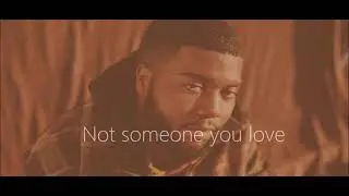 Khalid - Voicemail (ft. Kiana Ledé) (Lyrics Video)