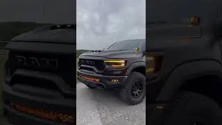 STEALTH RAM TRX WITH A BUNCH OF AMBER LIGHTS