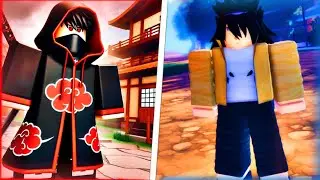 روبلوكس : كيف تكون اقوى نينجا في القرية ؟؟ لعبة انمي ناروتو The Time Of Ninja Roblox Naruto Game