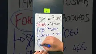 Pare de postar foto de produto!