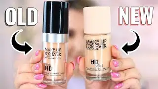 NEW Make Up For Ever HD Skin Foundation vs. OLD Make Up For Ever Ultra HD Foundation *Wear Test*