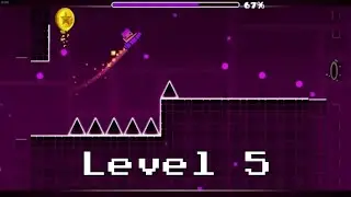 Geometry Dash [PC] - Level 5 - Base After Base (No Commentary)