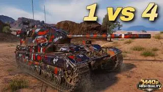 FV215b 183 Death Star - 1v4 Win and 9.5K Damage on El Halluf