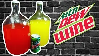 Mountain Dew Wine - A Classier Way For Gamers to Drink - Mountain Dew Wine Making Tutorial
