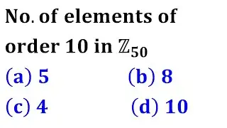 number of subgroups of a cyclic group iit jam 2021 group theory