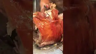 Lechon removing twine thread  #shorts #pork  #porklechon