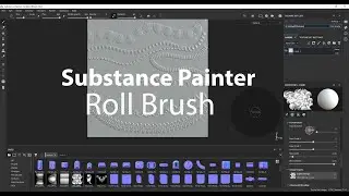 Substance Painter : Roll Brush