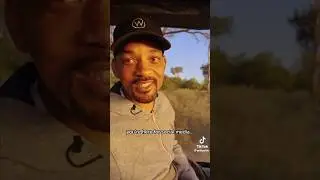 Will Smith you can’t ride an elephant in Botswana