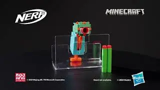 Nerf MicroShots Minecraft Guardian Dart Blaster