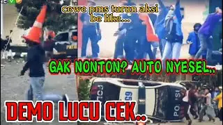 Kelakuan Lucu Saat Demo 2020 Ampun Bang Jago "Saranghe"