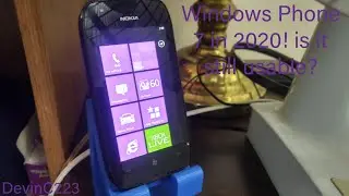 Windows Phone 7 in 2020! is it still usable?