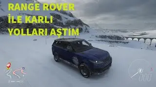 Forza Horizon 4 - Range Rover İle Karlı Tepelerde Test Sürüşü (4K)