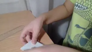 Мяч из бумаги