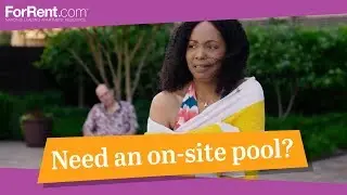 Find an apartment with an on-site pool at ForRent.com
