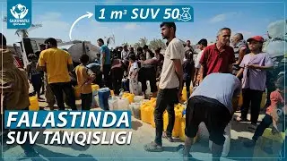 G'azoda ichimlik SUV tanqisligi || Saxovatli Qo'llar