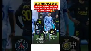 Full Time : Riyadh Season Team 4-5 Paris SaintGermain 