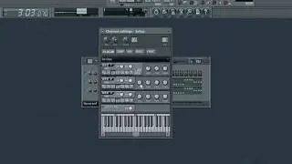FL STUDIO TUTORIAL:  How To Make A Nice Bass Using 3x osc & nexus