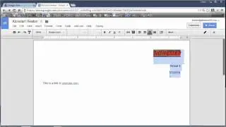 Google Docs Formatting