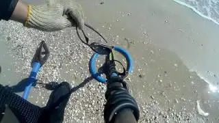 Minelab Excalibur & два весла . Поиск в море.