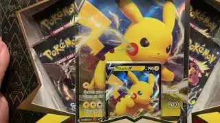Pika Pika! Let’s open this Pikachu V Box 🐭 📦