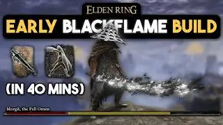 The BEST Early Game OP FAITH Build! (Blackflame Samurai Beginner Guide Elden Ring)