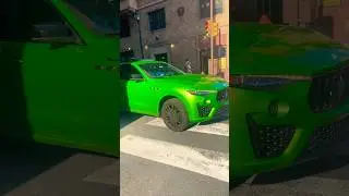 MASERATI LEVANTE MODENA THE GREEN GOBLIN 🤢 