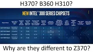 What you need to know about Intel's new H370, B360 and H310 chipsets