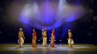 Snow Queen Чинтамани 2020. Гала - концерт. Студия  'Natrang' Bihu Dance  Рук  Светлана Милованова