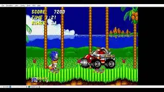 Sonic the hedgehog 2 but the sounds are broken