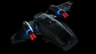 USS Voyager launching the Aeroshuttle