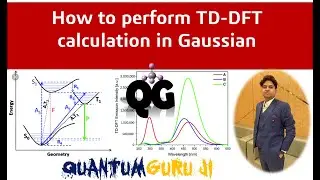 How to perform TD DFT calculation in Gaussian