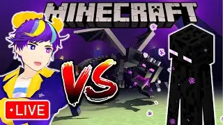 Chat Does【Minecraft】 Defeating the Ender Dragon!!!!!!