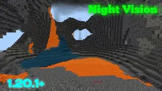 Night Vision Texture Pack For MCPE 1.20.60+