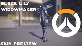Black Lily Widowmaker - Overwatch Skin Preview