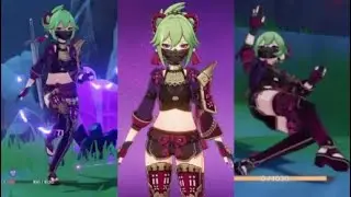 Genshin Impact Ryona Kuki Shinobu Falling to Death, Slimed, Electrocuted and Clobbered by Hilichurls