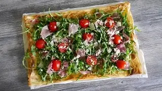 Оригинальный рецепт пиццы  ||  Пицца прошутто  ||  Pizza prosciutto  || Итальянская кухня