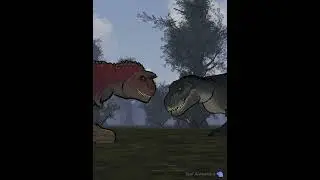 Vastatosaurus Rex vs Carnotaurus | Animation (Part 5/6) 