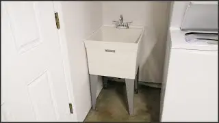 How To Assemble & Install A Mustee Laundry/Utility Sink