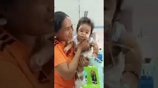 little one cuties overload while eating 😋 
