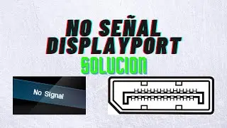 How to Fix No Signal DisplayPort Monitor FIX No, No Image, No Signal Easy and Fast SOLUTION