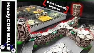 Handy Coin Wall Towers inside the high stress Coin Pusher! GIVEAWAY Ep 95
