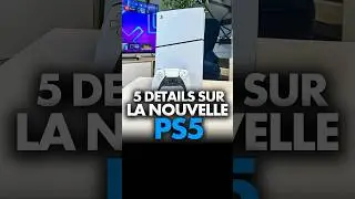 5 DÉTAILS CACHÉS sur la NOUVELLE PS5 SLIM ! ⭐️