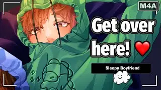 Lazy Selfies, Cuddling and Tickling with Sleepy Boyfriend (Cute)(x Listener)(Sleep-Aid)| M4A ASMR RP