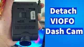 How to Detach VIOFO A229 Pro Dash Camera | VIOFO Detach Camera