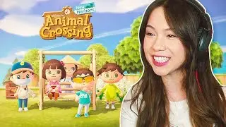 THIS GAME MAKES ME SO HAPPY! Animal Crossing New Horizons w/ friends