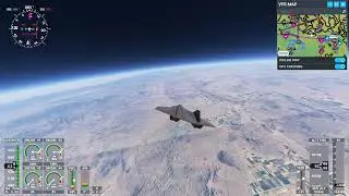 MSFS 2020 Darkstar from Los Angeles Intl to Phoenix